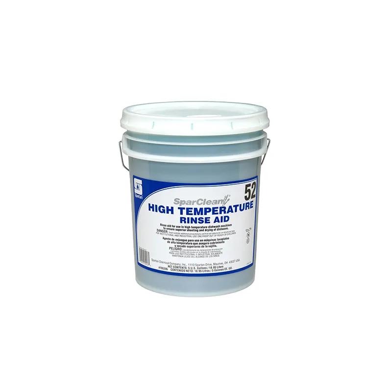 SparClean® High Temperature Rinse Aid 52 Unscented 5 GAL Acidic Liquid 1/Pail