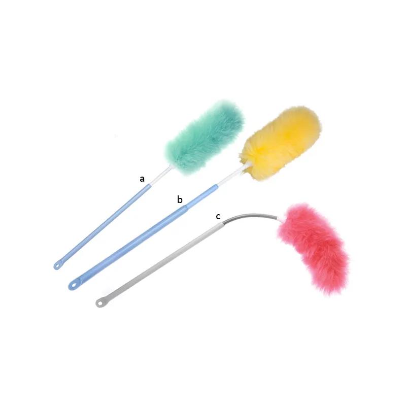 Duster 12 IN Orange Reusable Flexible Pom 42 In Extension Handle 1/Each