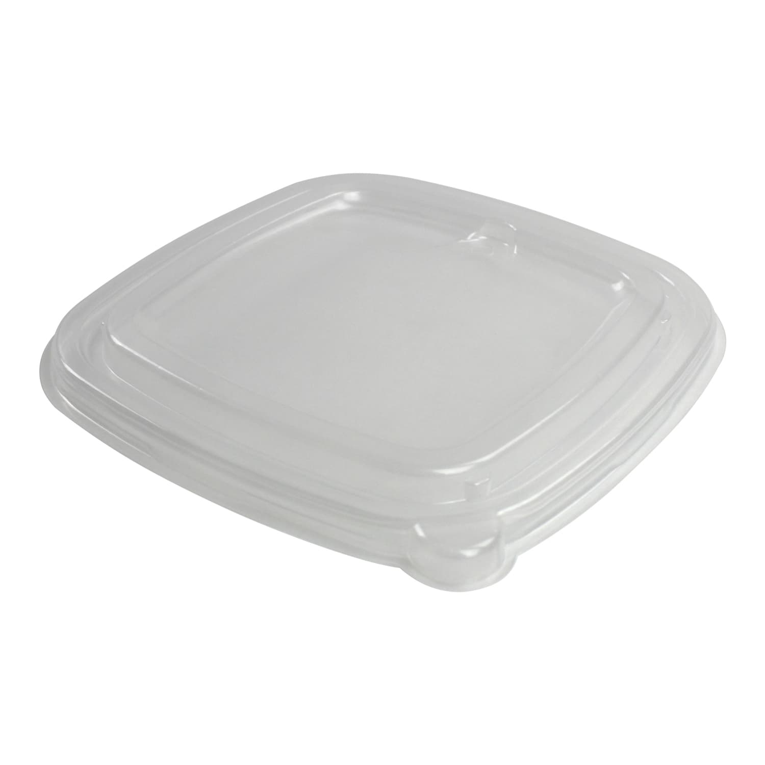 Lid Dome 6.51X6.51X0.5 IN PP Clear Square For 16 OZ Container 150/Case