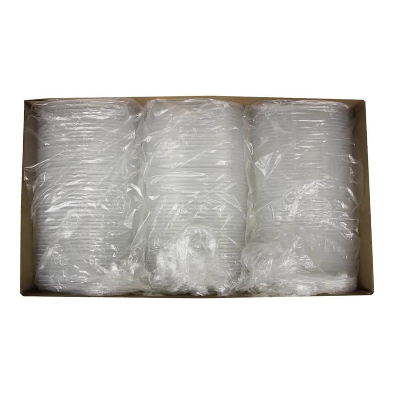 Lid Dome 6.51X6.51X0.5 IN PP Clear Square For 16 OZ Container 150/Case