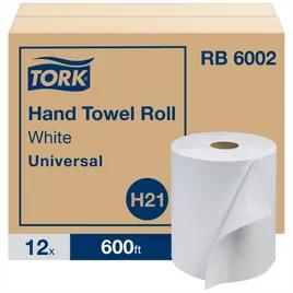 Tork Universal Roll Paper Towel 600 FT White Standard Roll 12 Rolls/Case