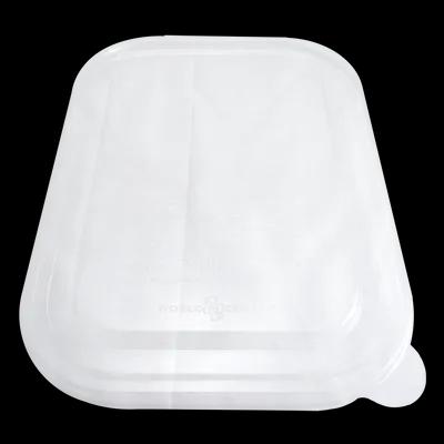 Lid Dome 10.2X7.8X0.5 IN PLA Clear Rectangle For Tray 400/Case