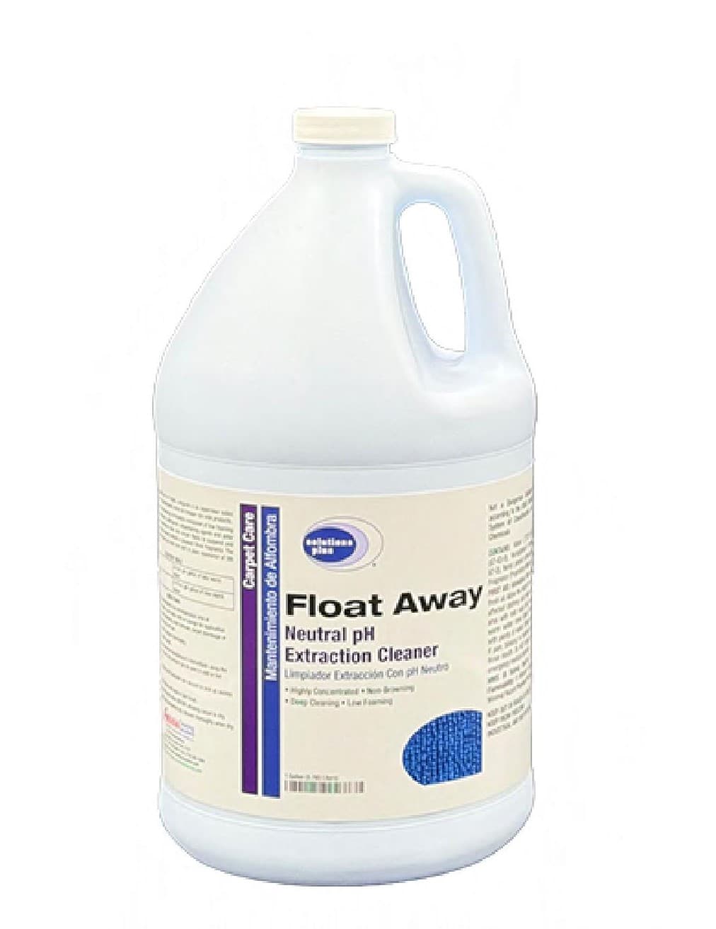 Solutions Plus® Float Away Pleasant Scent Carpet Extraction Cleaner 1 GAL Neutral Concentrate 4/Case