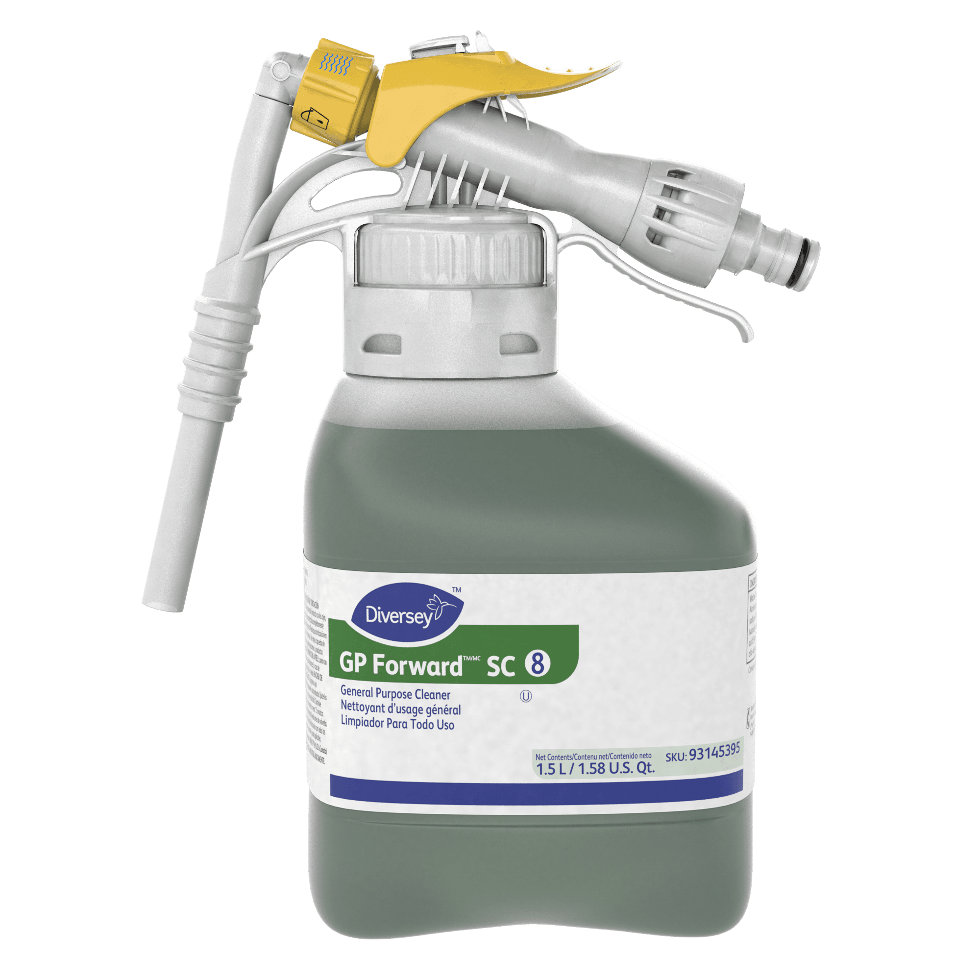 GP Forward Citrus Scent All Purpose Cleaner 1.5 L Multi Surface Liquid RTD Kosher 1/Case