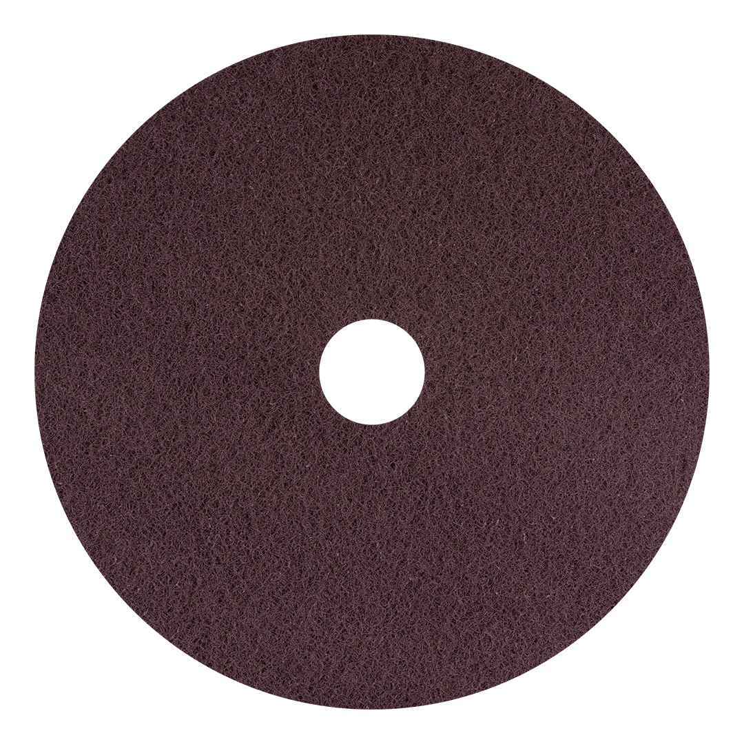 Dominator Stripping Pad 20 IN Maroon Polyester Fiber 5/Case