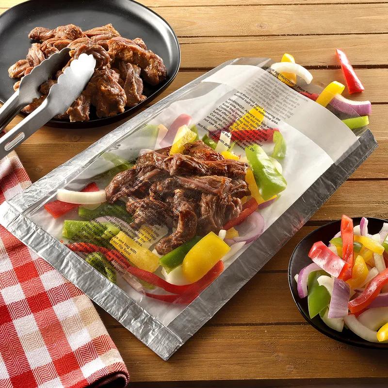 Ready. Chef. Go!® Oven & Grill Bag 9X12 IN Aluminum Clear With Self Seal Closure Flat With Window 250/Case