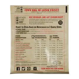 Oven & Grill Bag 8.9X10.8 IN Glassine Paper Clear Brown With Self Seal Closure Microwave Oven Safe 250/Case