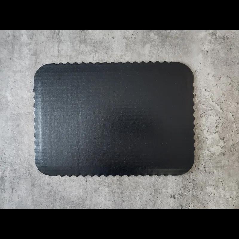 Cake Board 1/8 Size Paperboard Black Rectangle Embossed 200/Case