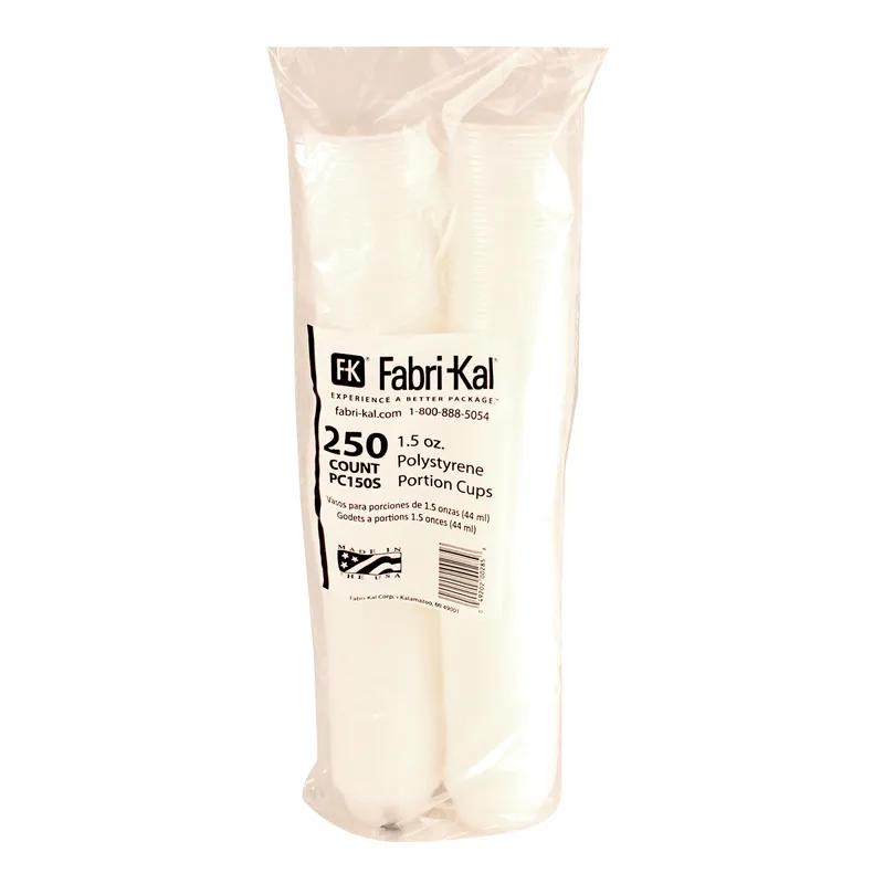 Souffle & Portion Cup 1.5 OZ HIPS Translucent Round 2500/Case
