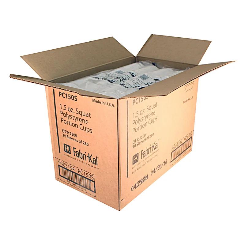 Souffle & Portion Cup 1.5 OZ HIPS Translucent Round 2500/Case