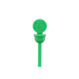 StixToGo Beverage Plug Plastic Green 2000/Case