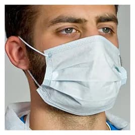 Mask Blue Ear Loop 50/Pack