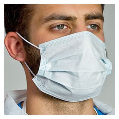 Mask Blue Ear Loop 50/Pack