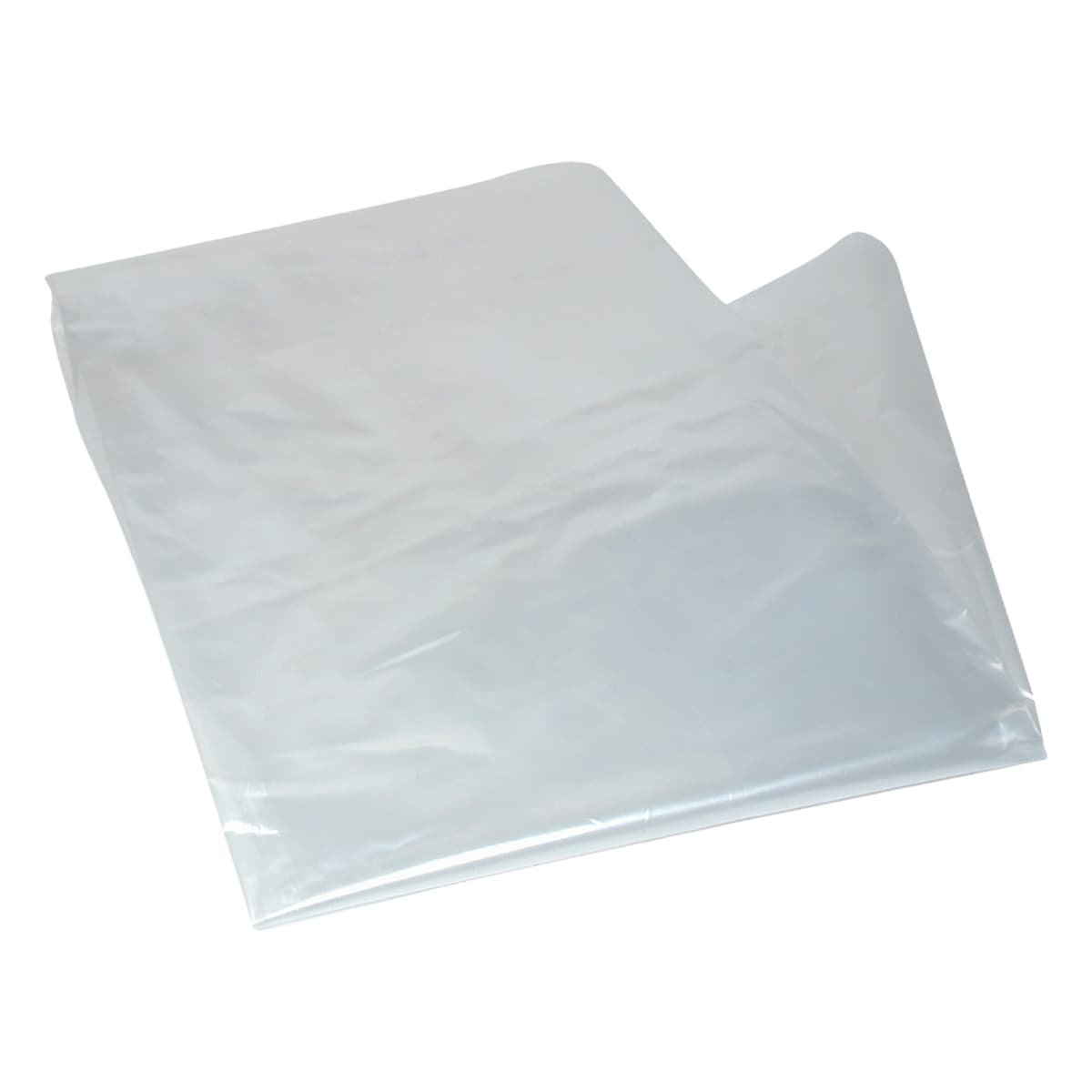 Can Liner 18X20 IN Clear Plastic 4MIL Flat Pack 250/Case