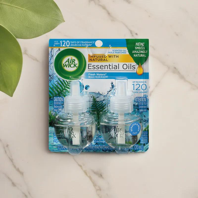 Air Wick® Air Freshener Fresh Waters Clear Oil 0.67 OZ Refill 6/Carton