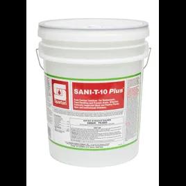 Sani-T-10 Plus® Unscented Sanitizer 5 GAL Multi Surface Neutral RTU Quat 1/Pail