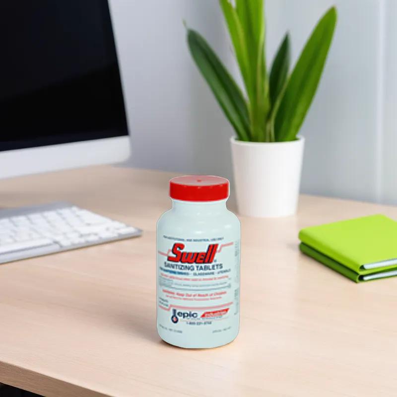 Swell Unscented Sanitizer Tablet 100 Count/Pack 6 Packs/Case 600 Count/Case