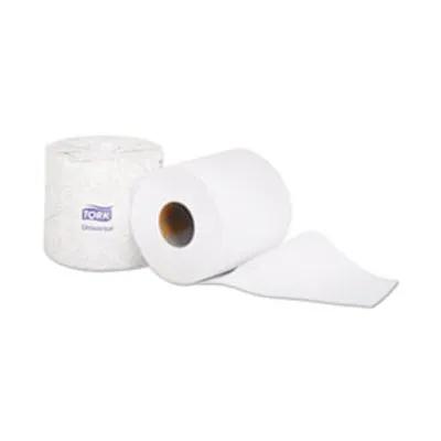 Toilet Paper & Tissue Roll 1PLY White Standard Universal 96 Rolls/Case