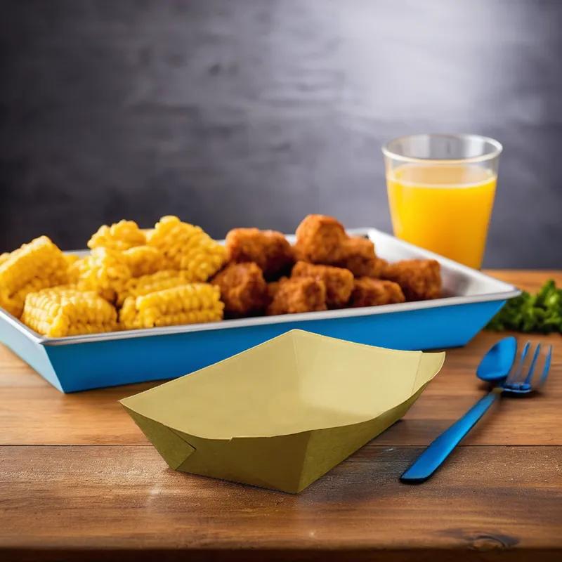 Food Tray 3 LB Paper Kraft 500/Case