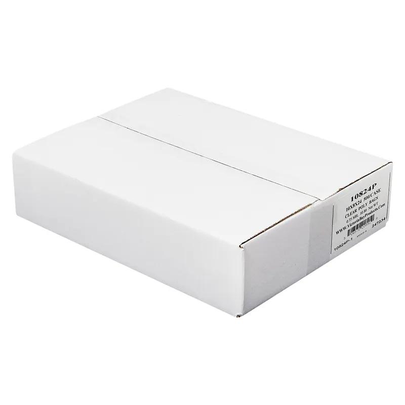 Victoria Bay Bag 10X8X24 IN LLDPE 0.75MIL Clear 500/Case