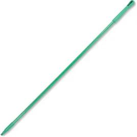 Broom Handle 60 IN Green Fiberglass Screw On Threaded Color Coded 1/Each