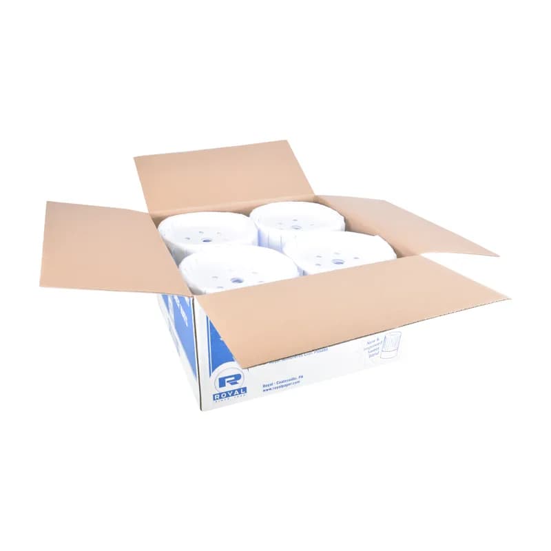 Chef Hat 7 IN White Paper Pleated Comfort Band 28 Count/Pack 1 Packs/Case 28 Count/Case