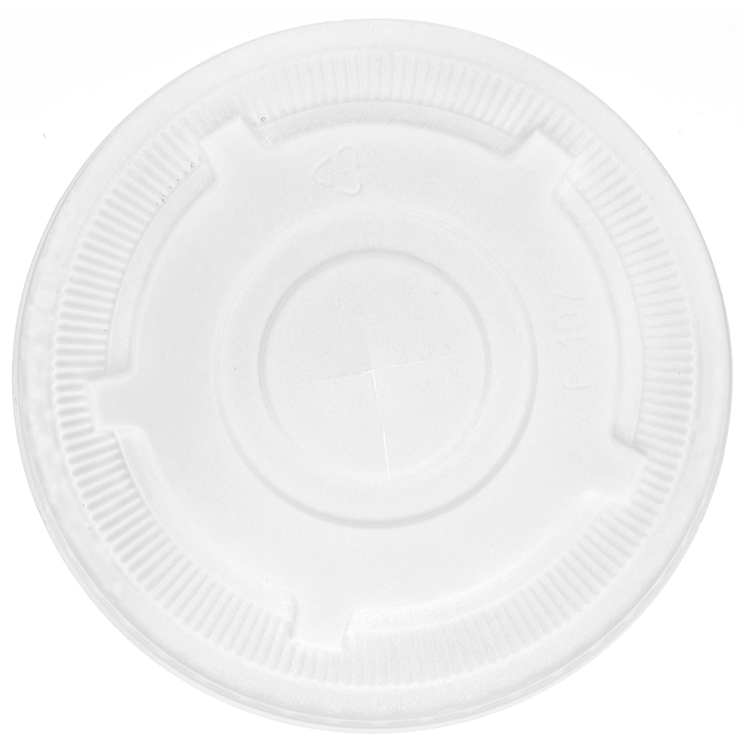 GreenStripe® Lid Flat PLA Translucent For 28-32 OZ Cold Cup 600/Case