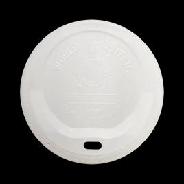 Lid Dome 3.6X0.7 IN CPLA White For 10-20 OZ Hot Cup Sip Through 1000/Case