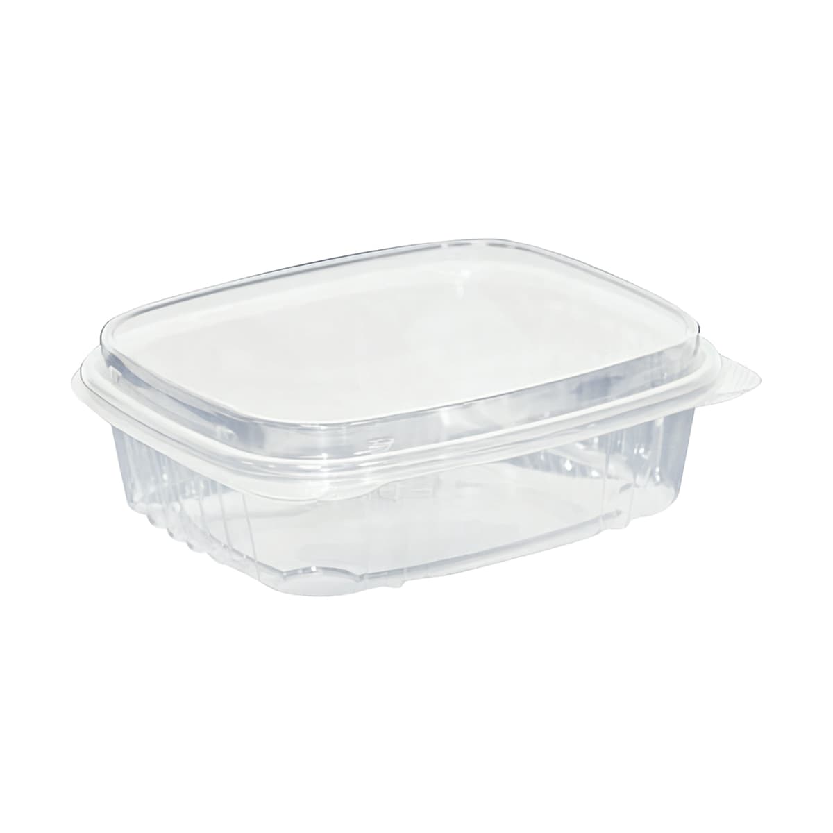 Deli Container Hinged With Dome Lid 24 OZ APET Clear 200/Case
