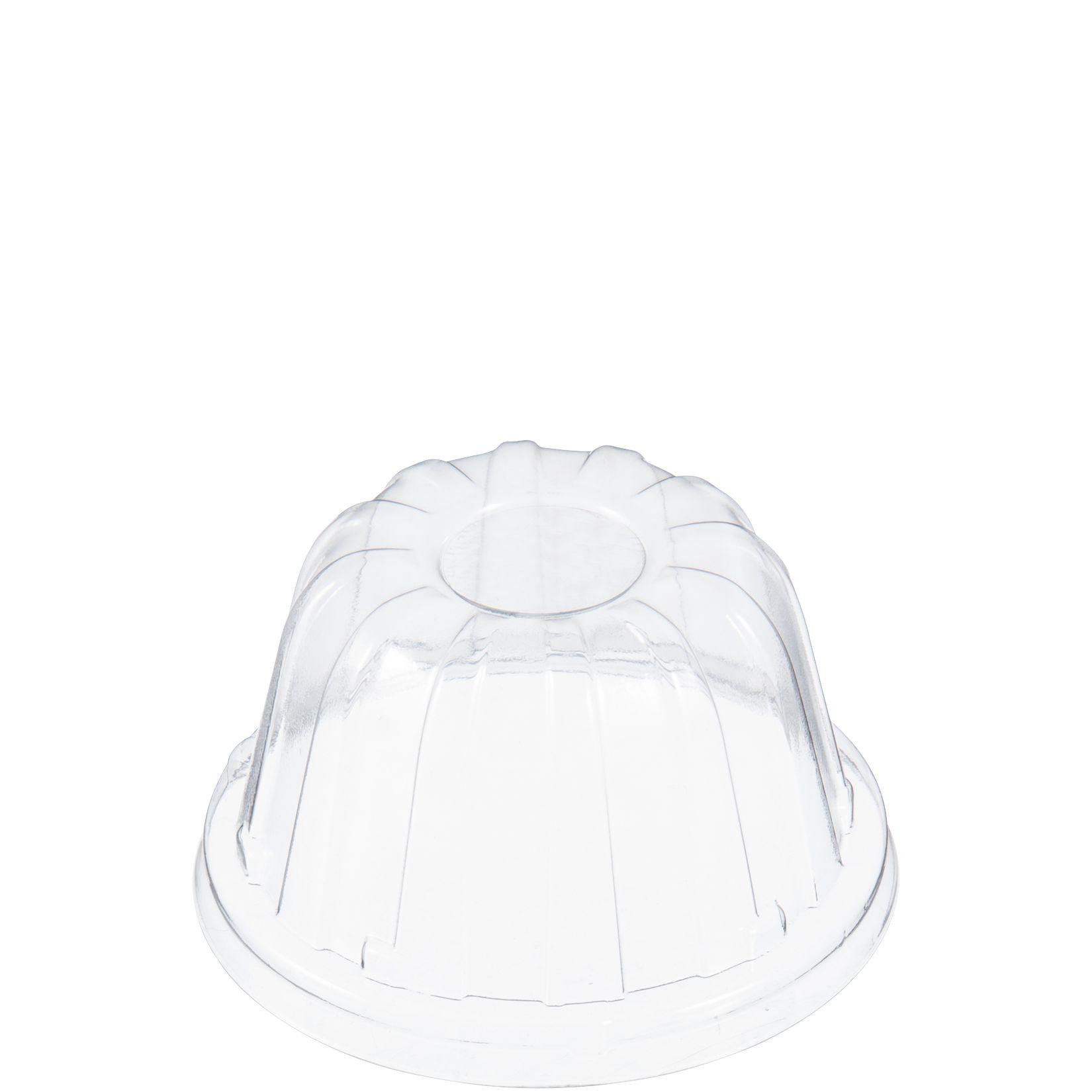Dart® Lid Dome 3.6X2.1 IN OPS Clear For 12 OZ Cup 50 Count/Pack 20 Packs/Case 1000 Count/Case