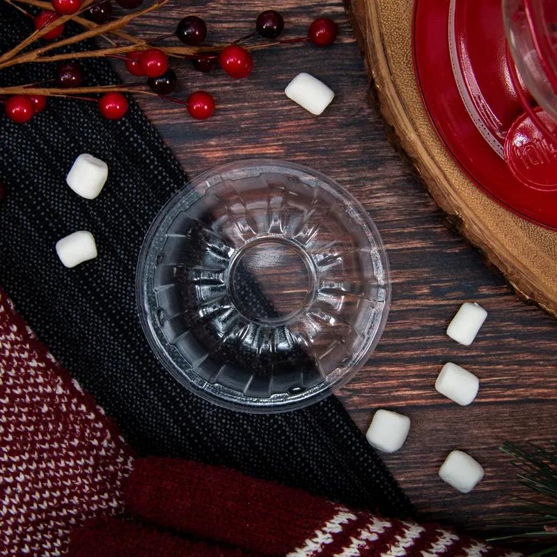 Dart® Lid Dome 3.6X2.1 IN OPS Clear For 12 OZ Cup 50 Count/Pack 20 Packs/Case 1000 Count/Case