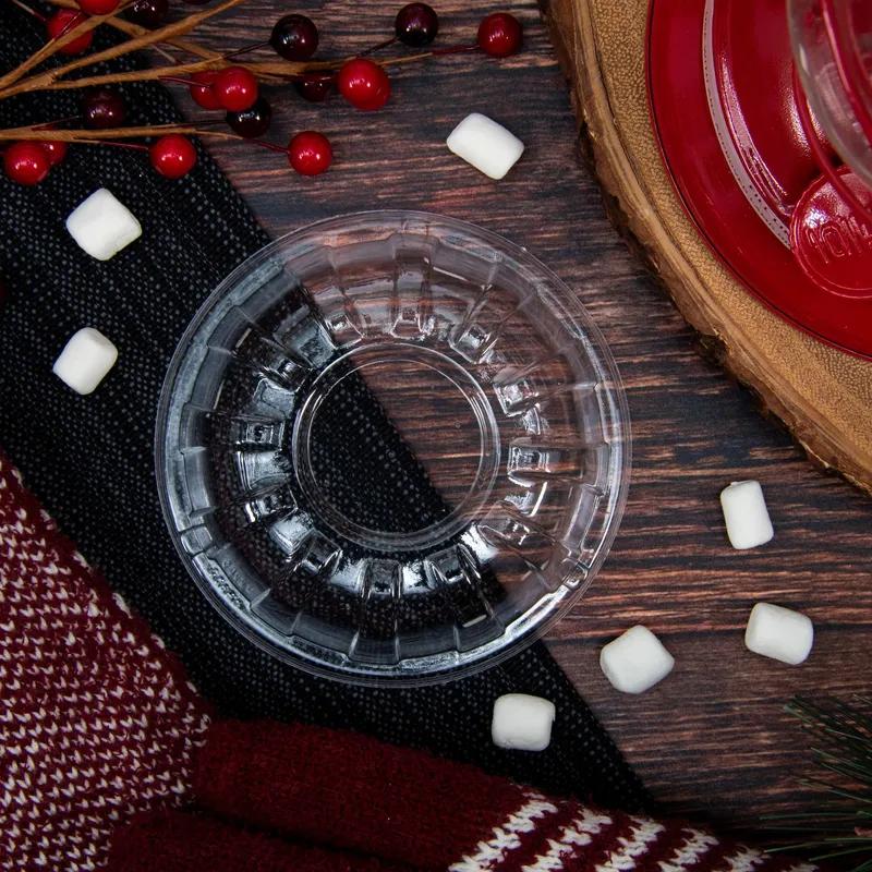 Dart® Lid Dome 4.3X2.1 IN OPS Clear For 20 OZ Take-Out Container Base No Hole 50 Count/Pack 20 Packs/Case