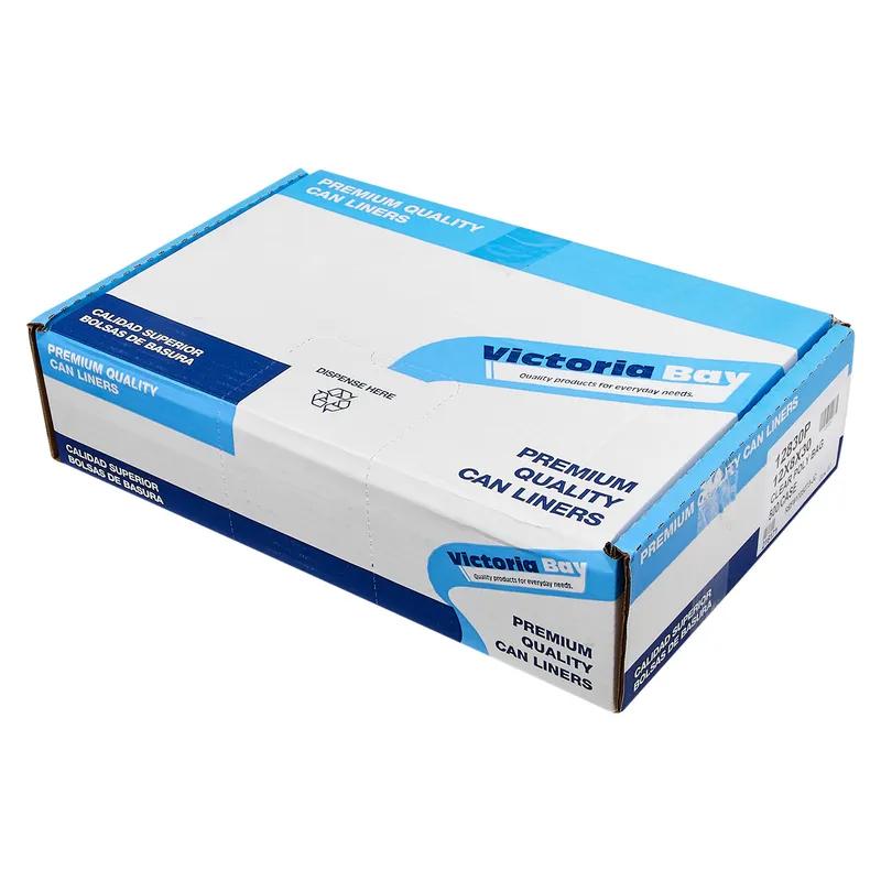 Victoria Bay Bag 12X8X30 IN LLDPE 0.9MIL Clear 500/Case