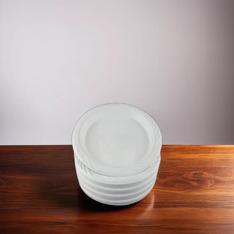 Plate 7 IN Plastic White Heavy Duty 1000/Case