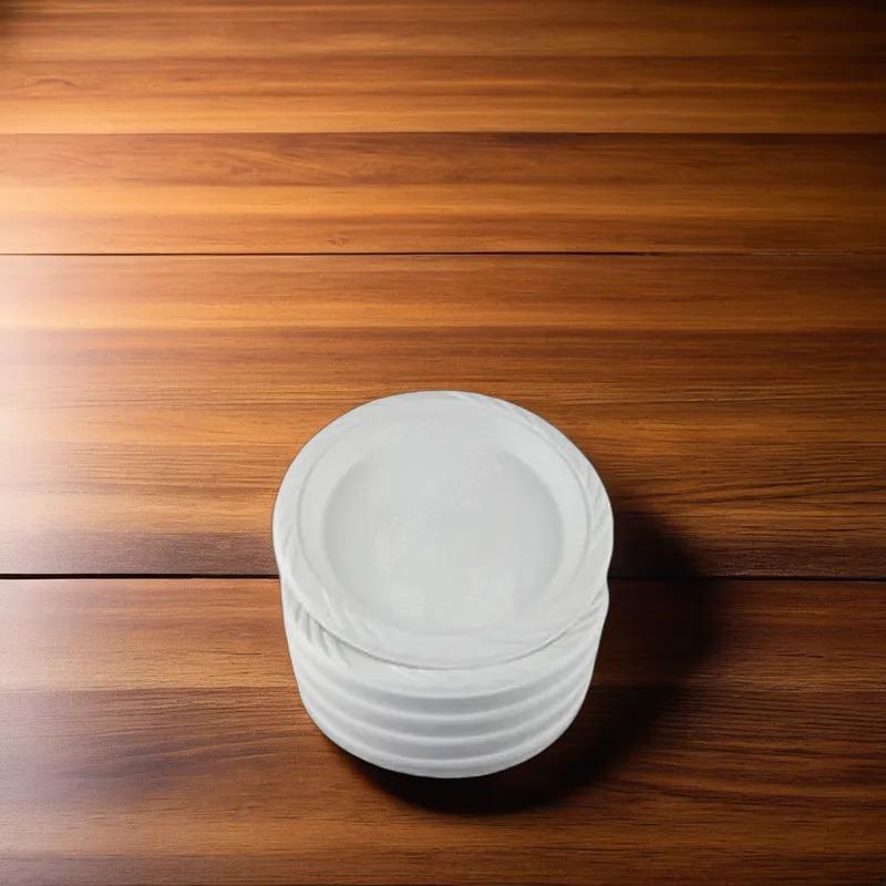 Plate 7 IN Plastic White Heavy Duty 1000/Case