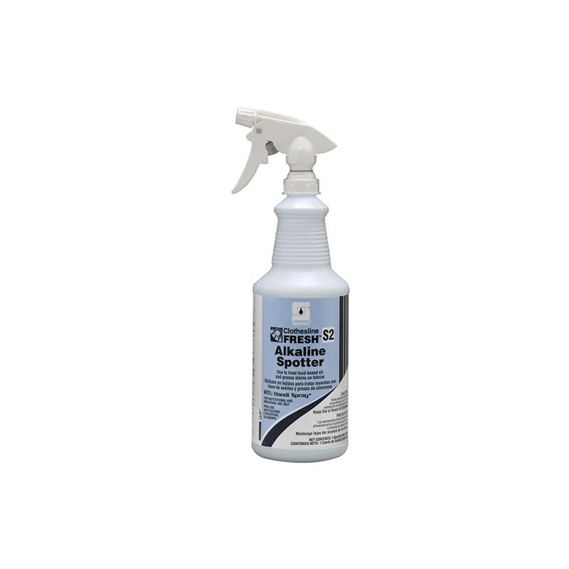 Clothesline Fresh® Alkaline Spotter S2 Mild Scent Laundry Spotter 1 QT RTU 12/Case