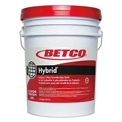 Hybrid® Mild Scent Floor Finish 5 GAL Medium Maintenance Burnishing RTU Polymer 1/Pail
