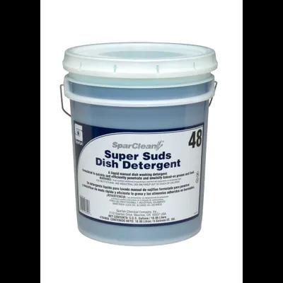 SparClean® Super Suds 48 Clean Scent Manual Dish Detergent 5 GAL Neutral Liquid 1/Pail