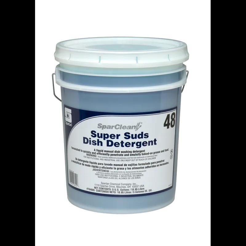 SparClean® Super Suds 48 Clean Scent Manual Dish Detergent 5 GAL Neutral Liquid 1/Pail