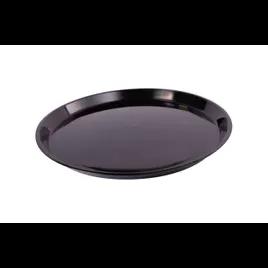 RediServ PartyPak Serving Tray Base 14X1 IN PS Black Round 25/Case