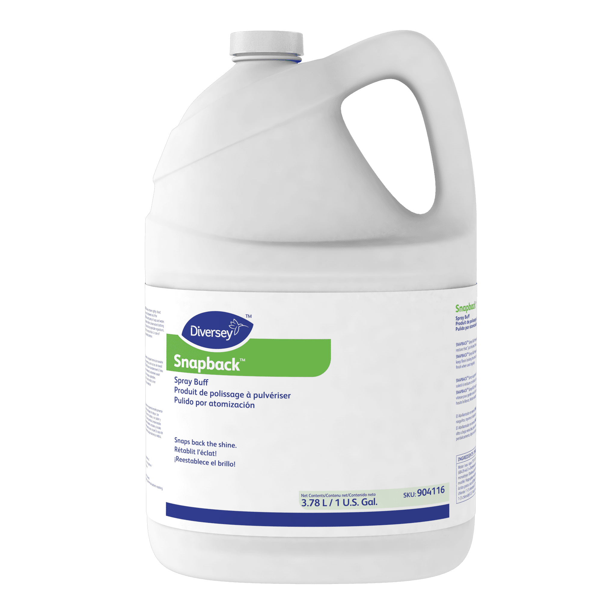 Snapback Spray Buff 1 GAL Liquid RTU 4/Case