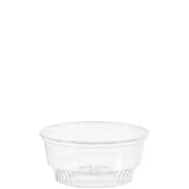 Solo® SoloServe® Dessert Container Base 5 OZ PET Clear Round 50 Count/Pack 20 Packs/Case 1000 Count/Case