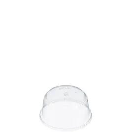 Solo® SoloServe® Lid Dome 3.993X2.04 IN 1 Compartment PET Clear For 12 OZ Container No Hole 50 Count/Pack 20 Packs/Case