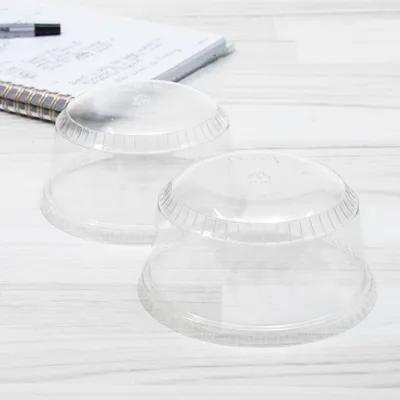 Solo® SoloServe® Lid Dome 3.993X2.04 IN 1 Compartment PET Clear For 12 OZ Container No Hole 50 Count/Pack 20 Packs/Case