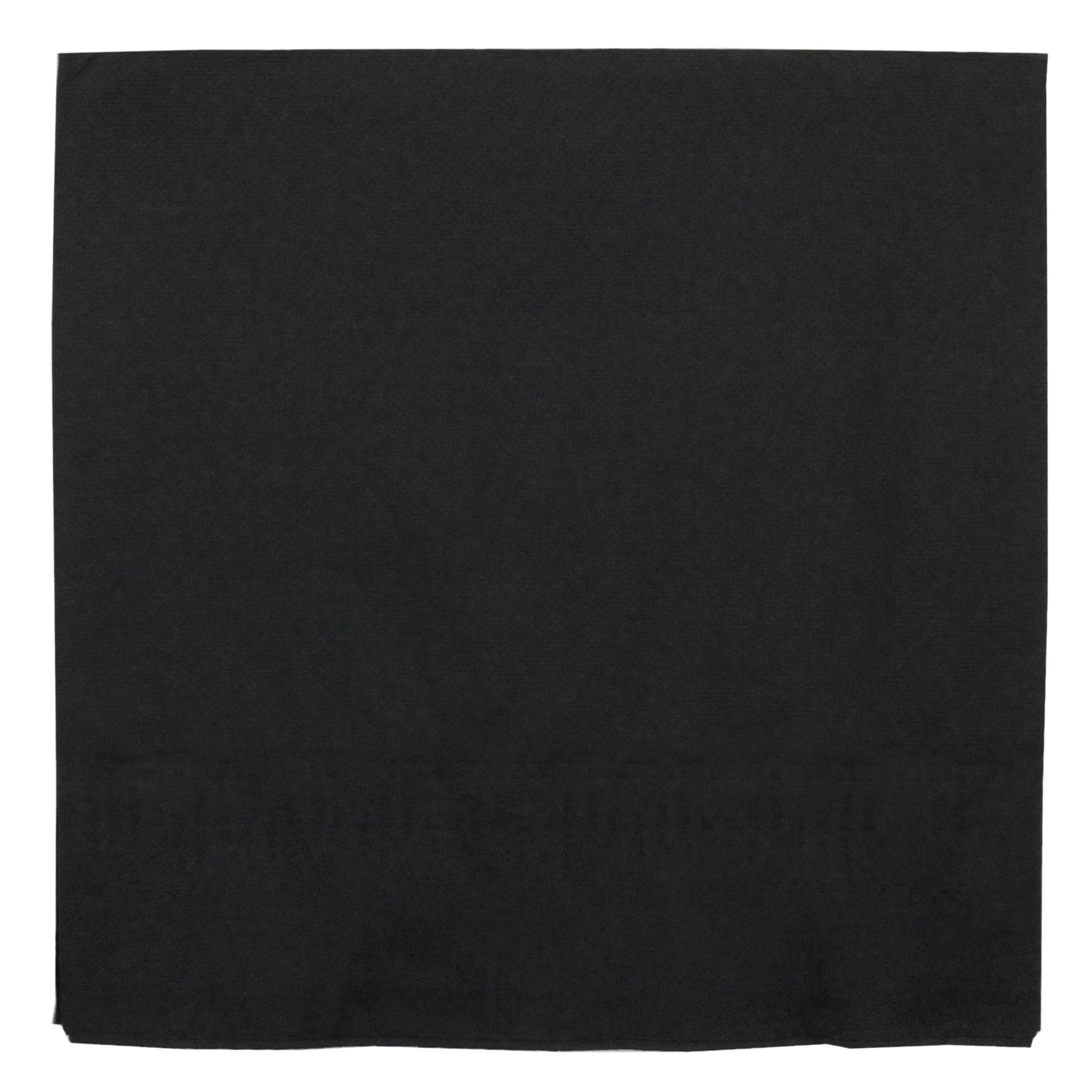 Table Cover 54X108 IN Paper Poly Blend Black 25/Case