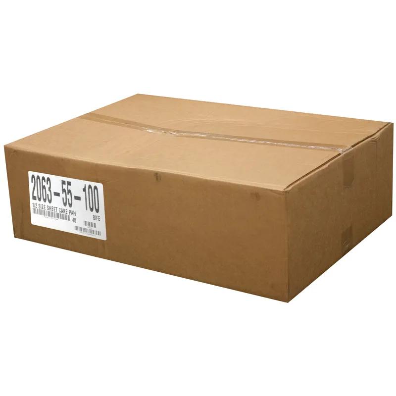 Cake Pan 1/2 Size 17.75X12.75X1.25 IN Aluminum Rectangle 100/Case
