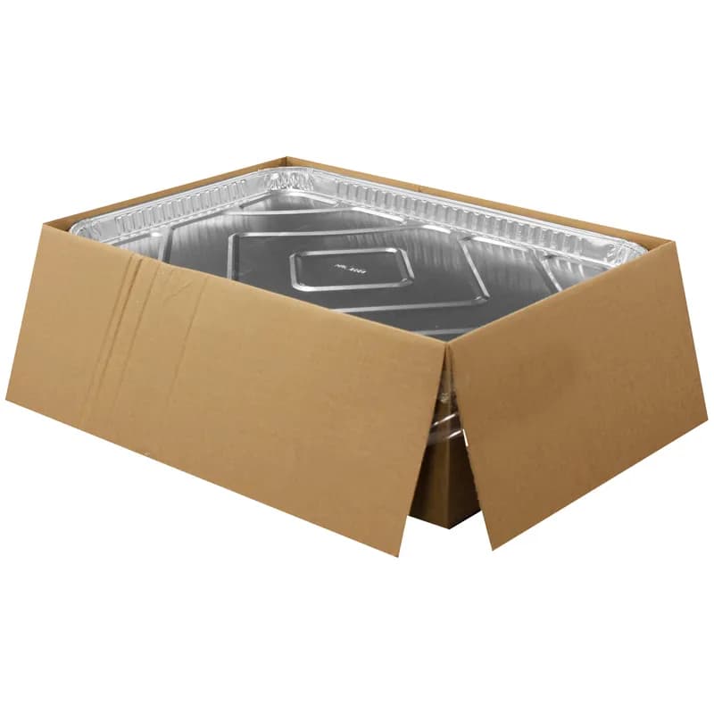 Cake Pan 1/2 Size 17.75X12.75X1.25 IN Aluminum Rectangle 100/Case
