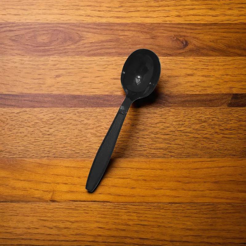 Victoria Bay Soup Spoon PS Black Heavy Duty Unwrapped 1000/Case