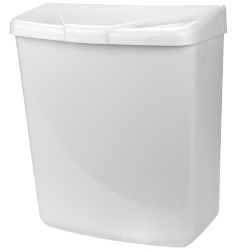 Health Gards® Menstrual Care Receptacle 11.5X9.5X4.5 IN White Polypropylene Copolymer (PPC) 1/Each