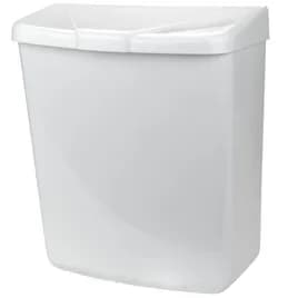 Health Gards® Menstrual Care Receptacle 11.5X9.5X4.5 IN White Polypropylene Copolymer (PPC) 1/Each